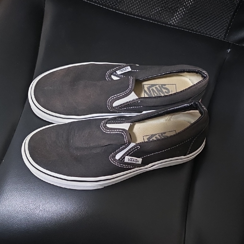 Vans Classic Black Slip-On Shoes